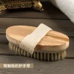 برس تن شوی چوبی