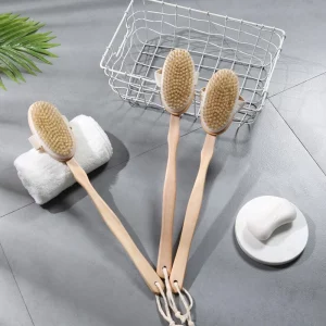برس تن شوی چوبی